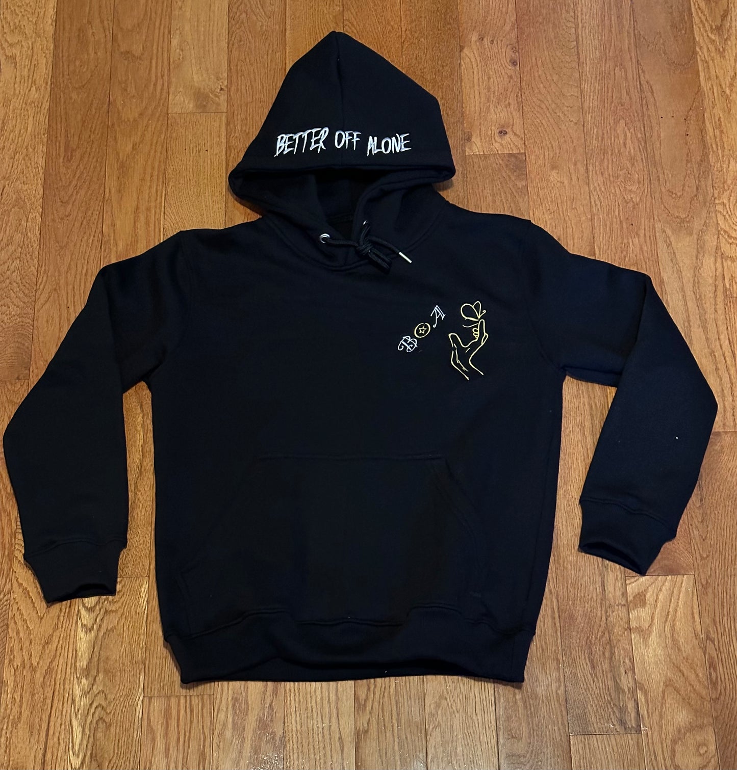 Be Patient Hoodie (BLACK)