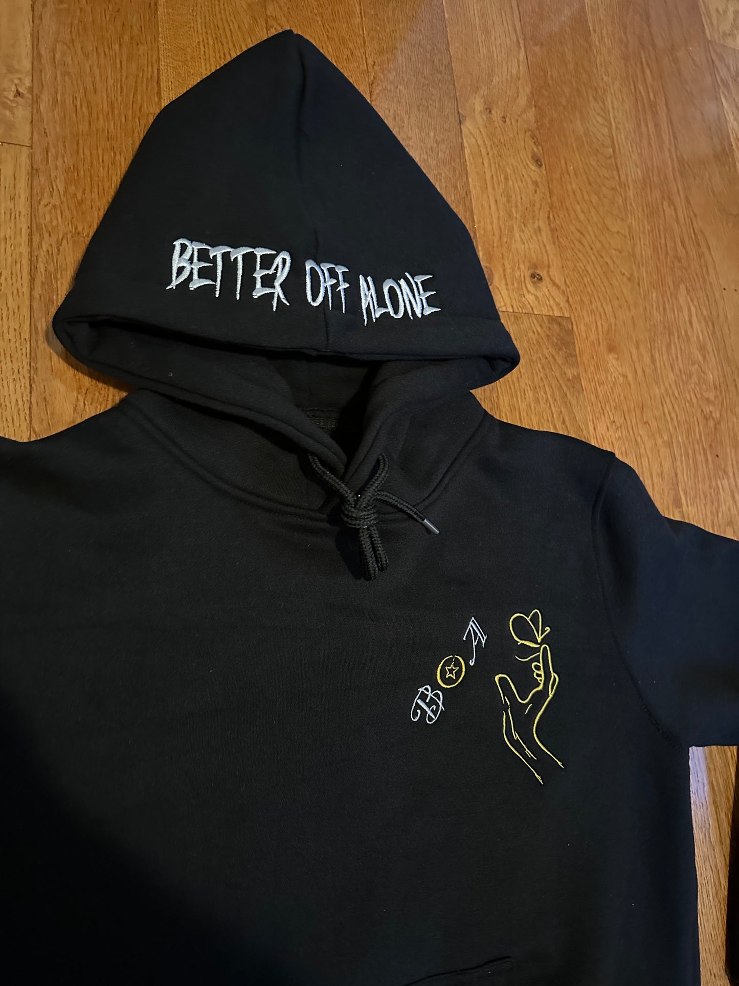 Be Patient Hoodie (BLACK)
